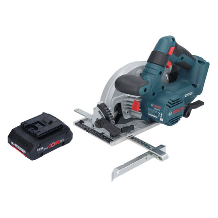 Bosch GKS 18V-57-2 Sierra circular profesional con acumulador 18 V 165 mm sin escobillas + 1x acumulador ProCORE 4,0 Ah - sin cargador