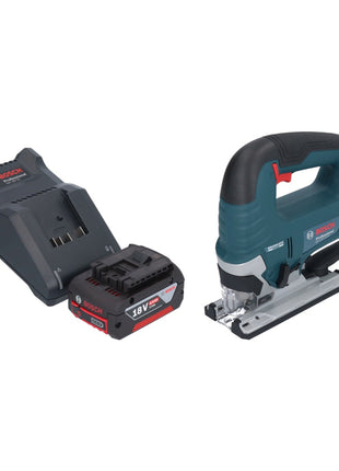 Bosch GST 18V-125 B Professional Akku Stichsäge 18 V 125 mm Brushless + 1x Akku 4,0 Ah + Ladegerät