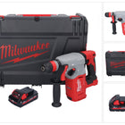 Milwaukee M18 BLHX-301X Akku Kombihammer 18 V 2,3 J Brushless + 1x Akku 3,0 Ah + HD-Box - ohne Ladegerät