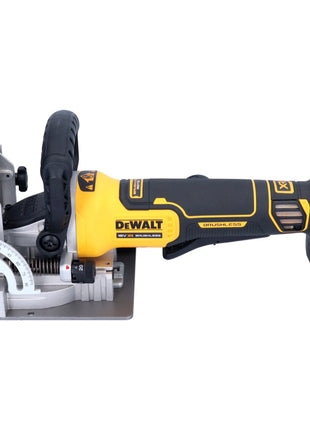 DeWalt DCW 682 E1T cordless flat dowel cutter 18 V 102 x 20 mm brushless + 1x Powerstack battery 1.7 Ah + charger + TSTAK