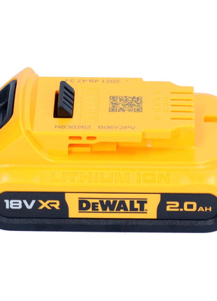 DeWalt DCW 682 NT cordless flat dowel cutter 18 V 102 x 20 mm brushless + 1x rechargeable battery 2.0 Ah + TSTAK - without charger