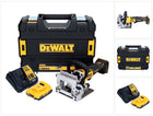 DeWalt DCW 682 D1T fresa per tasselli piatti a batteria 18 V 102 x 20 mm senza spazzole + 1x batteria ricaricabile 2,0 Ah + caricatore + TSTAK