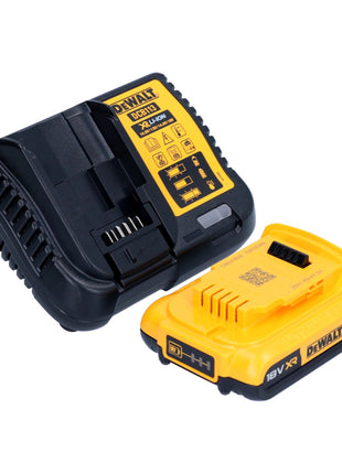 DeWalt DCW 682 D1T fresa per tasselli piatti a batteria 18 V 102 x 20 mm senza spazzole + 1x batteria ricaricabile 2,0 Ah + caricatore + TSTAK