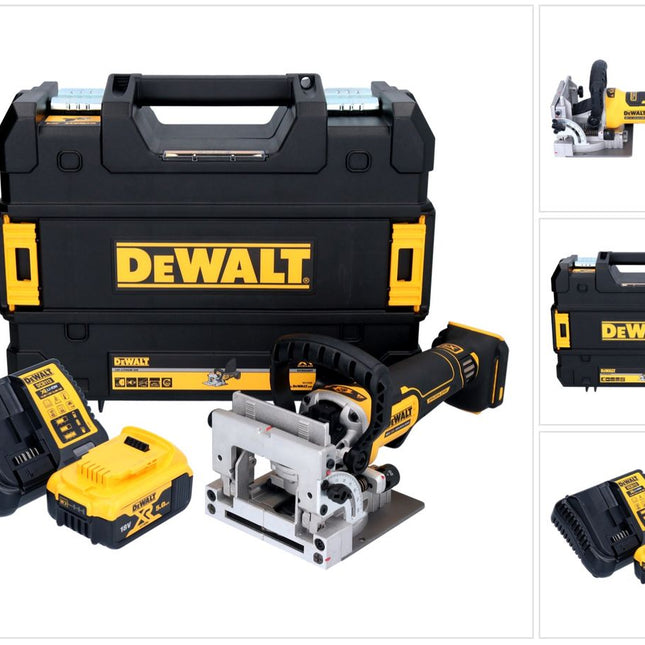 DeWalt DCW 682 P1T 18 V 102 x 20 mm sans balai + 1x batterie 5,0 Ah + chargeur + TSTAK