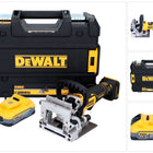 DeWalt DCW 682 NT fresa per tasselli piatti a batteria 18 V 102 x 20 mm brushless + 1x batteria Powerstack 5,0 Ah + TSTAK - senza caricabatterie