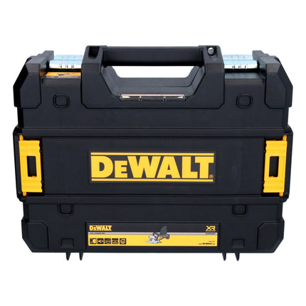 Fresa plana sin cable DeWalt DCW 682 H1T 18 V 102 x 20 mm sin escobillas + 1x batería Powerstack 5,0 Ah + cargador + TSTAK