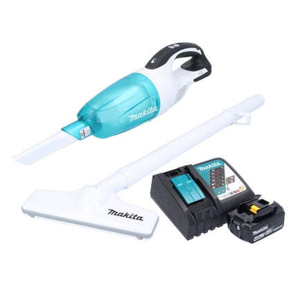 Makita DCL 181 FRM1WX Aspiradora sin cable 18 V 53 mbar 0,65 L + 1x batería recargable 4,0 Ah + cargador