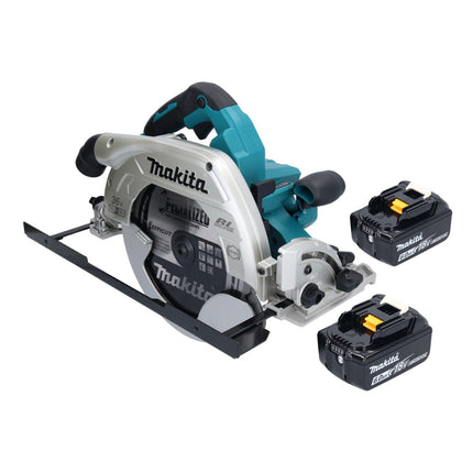 Makita DHS 900 G2U Akumulatorowa pilarka tarczowa 36 V ( 2x 18 V ) 235 mm bezszczotkowa + 2x akumulator 6,0 Ah + adapter Bluetooth - bez ładowarki