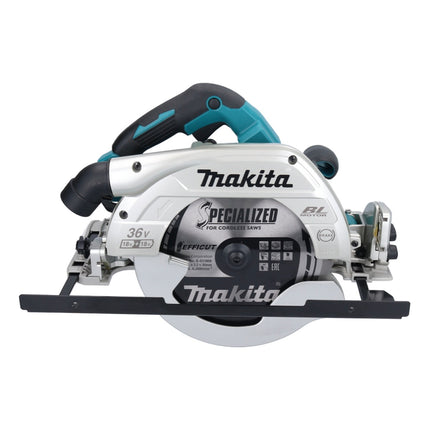 Makita DHS 900 G2U Akumulatorowa pilarka tarczowa 36 V ( 2x 18 V ) 235 mm bezszczotkowa + 2x akumulator 6,0 Ah + adapter Bluetooth - bez ładowarki