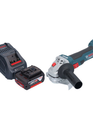 Bosch GWS 18V-7 Professional Akku Winkelschleifer 18 V 125 mm Brushless + 1x Akku 5,0 Ah + Ladegerät