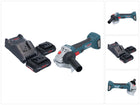 Bosch GWS 18V-7 Professional Meuleuse angulaire sans fil 18 V 125 mm Brushless + 2x batterie ProCORE 4,0 Ah + chargeur