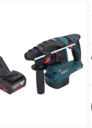 Bosch GBH 18V-22 Trapano a percussione professionale a batteria 18 V 1,9 J SDS Plus Brushless + 1x batteria ricaricabile 4,0 Ah + caricabatterie