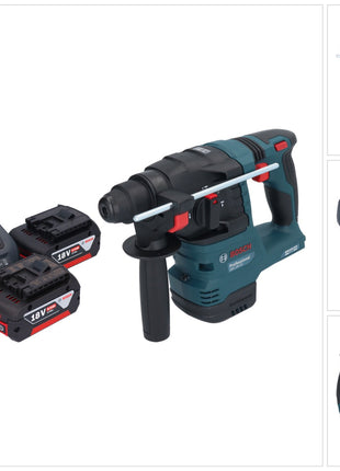 Bosch GBH 18V-22 Professional Marteau perforateur sans fil 18 V 1,9 J SDS Plus Brushless + 2x batterie 5,0 Ah + chargeur