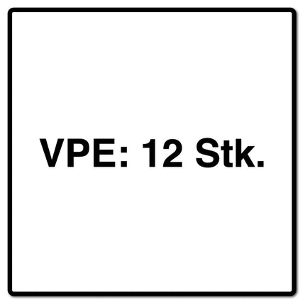 Makita E-17120-12 Trennscheiben INOX 125 x 1,0 x 22,23 mm A60V-BF 12 Stück in Dose