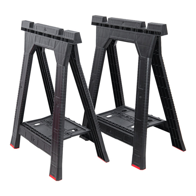 Qbrick System Chevalet d'atelier set de 2 pièces 580 x 770 mm 350 kg