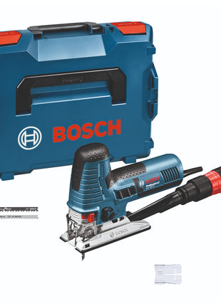 Bosch GST 160 CE Scie sauteuse pendulaire professionnelle SDS 800 Watt (0601517000) + L-Boxx