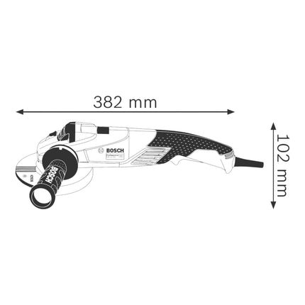 Bosch GWS 18-125 SL Amoladora angular profesional 1800 W 125 mm (06017A3200)