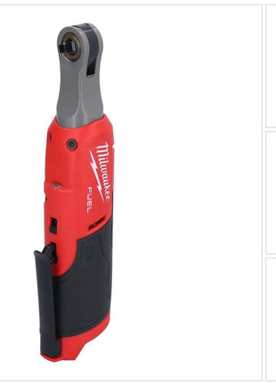 Milwaukee M12 FHIR14-0 carraca a batería 12 V 47 Nm 1/4" solo sin escobillas (4933478171) - sin batería, sin cargador