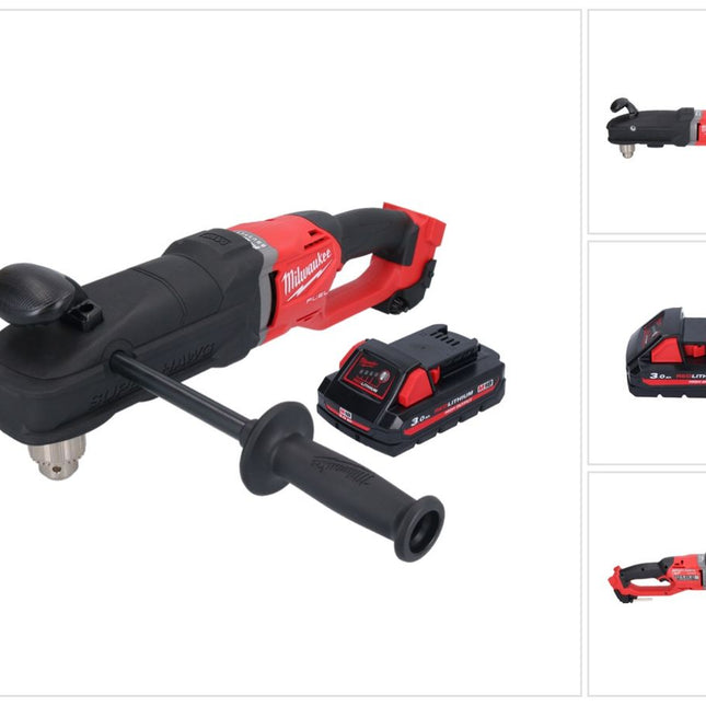 Milwaukee M18 FRAD2-301 akumulatorowa wiertarko-wkrętarka kątowa 18 V 122 Nm bezszczotkowa + 1x akumulator 3,0 Ah - bez ładowarki