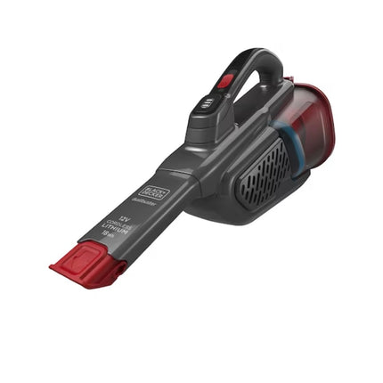 Black & Decker BHHV315J Aspirador de mano de 12 voltios y 2 velocidades con batería recargable integrada