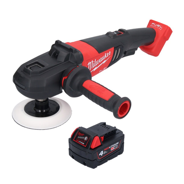 Milwaukee M18 FAP180-401 Lucidatrice a batteria 18 V 180 mm brushless + 1x batteria 4,0 Ah - senza caricabatterie