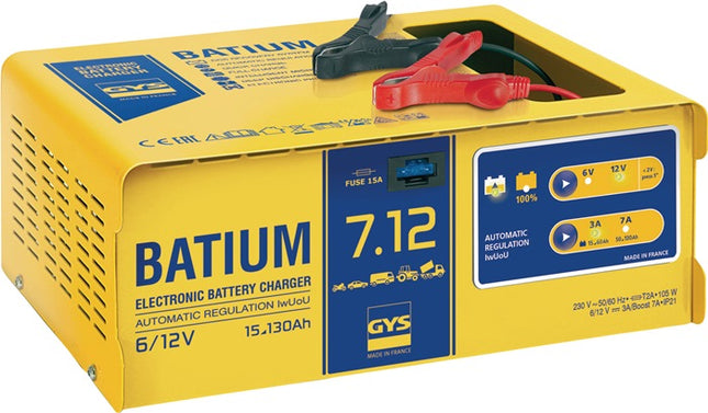 GYS cargador de baterías BATIUM 7-12 6 / 12 V ( 4000896878 )