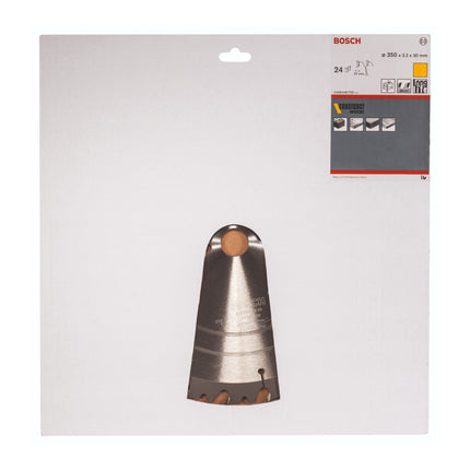 Bosch Professional Construct Wood circular saw blade ( 2 608 640 702 ) 350 x 30 x 3.2 mm 24 teeth for wood