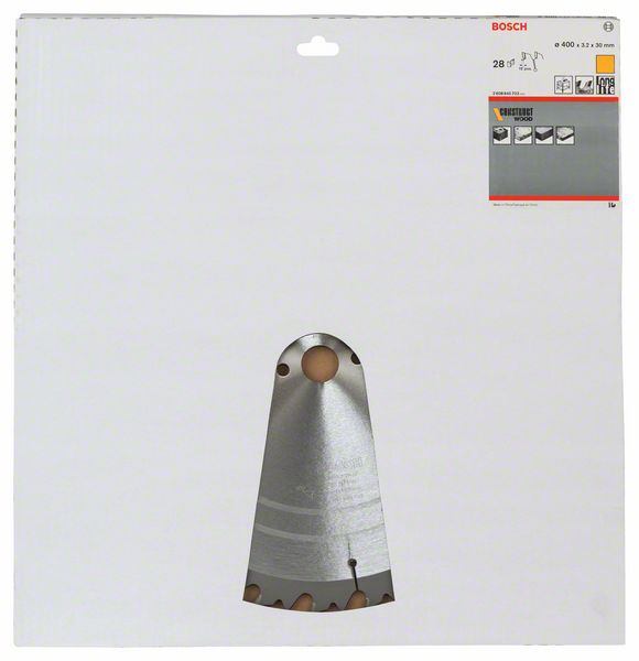 Hoja de sierra circular BOSCH Ø exterior 400 mm Número de dientes 28 WZ ( 4000815460 )