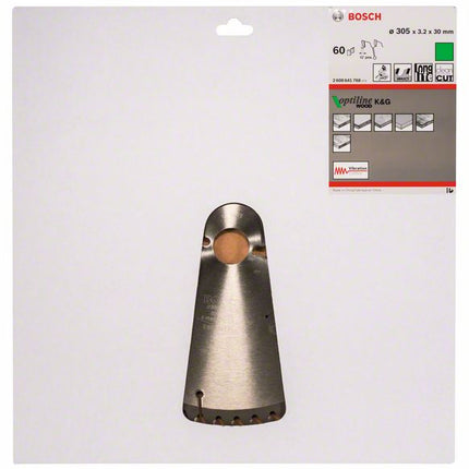 BOSCH Piła tarczowa Optiline Wood Ø zewnętrzna 305 mm Liczba zębów 60 WZ ( 4000909187 )