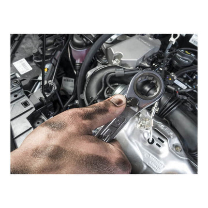 HAZET Llave combinada 606 Anchura en cruz 8 mm Longitud 129,9 mm ( 4000822580 )