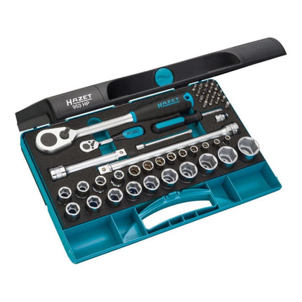 HAZET socket spanner set 953 HP 44-piece 1/4 + 1/2 ″ ( 4000820582 )