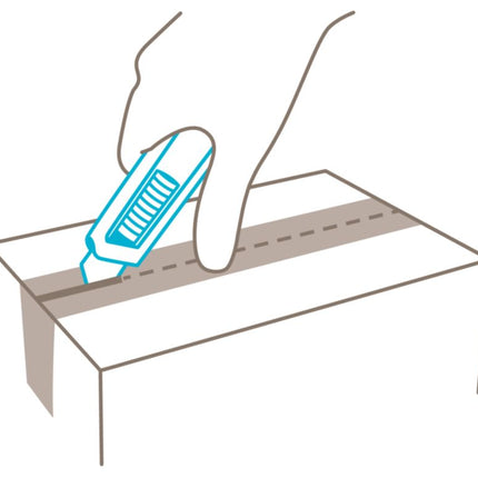 MARTOR Sicherheitsmesser SECUNORM 500 Länge 143 mm Breite 16 mm Höhe 36 mm ( 4000818066 )