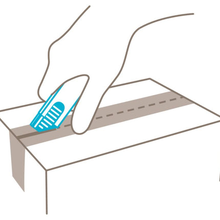 MARTOR Sicherheitsmesser SECUNORM HANDY Nr. 445 Länge 100 mm Breite 7,8 mm Höhe 25,5 mm ( 4000817784 )