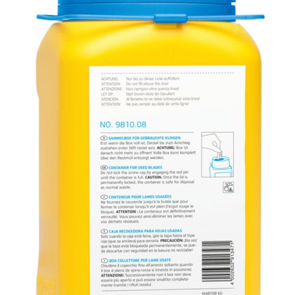 MARTOR collection box suitable for used blades ( 4000817880 )