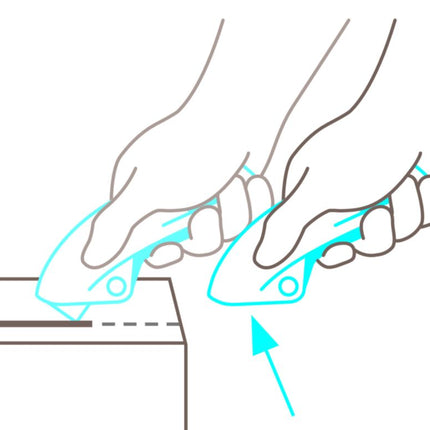 Nóż bezpieczny MARTOR SECUPRO MERAK Długość 128 mm Szerokość 18 mm Wysokość 50 mm ( 4000817798 )