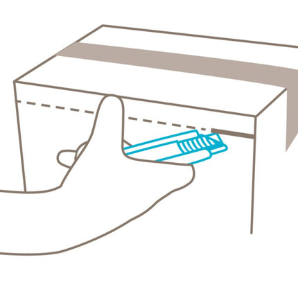 MARTOR Sicherheitsmesser SECUNORM 175 Länge 109,5 mm Breite 13,5 mm Höhe 34 mm ( 4000817981 )