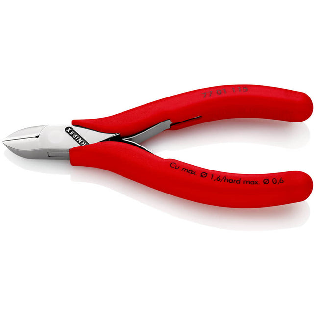 Frese diagonali KNIPEX Electronics lunghezza 115 mm forma 0 ( 4000794254 )