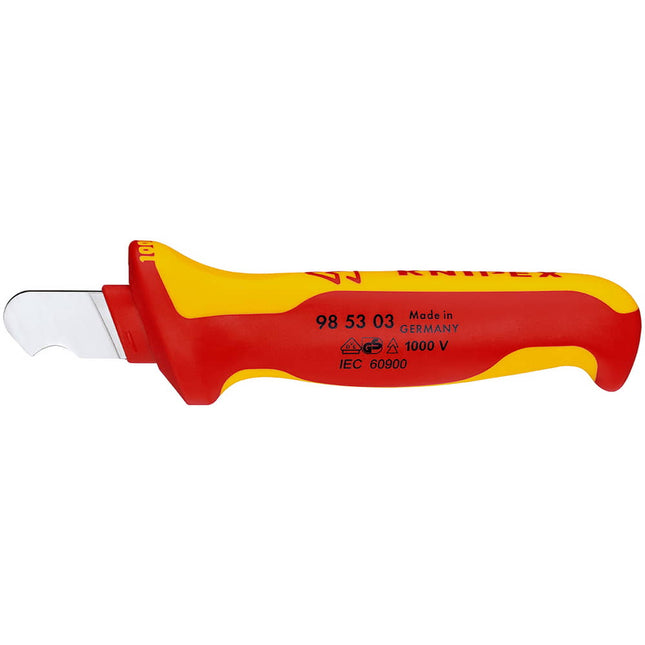 Cuchilla de desaislado KNIPEX longitud 155 mm longitud de la hoja 28 mm ( 4000794989 )