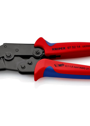 KNIPEX crimping pliers, short design, length 195 mm ( 4000794818 )