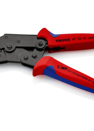 KNIPEX crimping pliers, short design, length 195 mm ( 4000794818 )