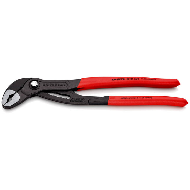 Alicates para bombas de agua KNIPEX Cobra(R) Longitud 300 mm Anchura de sujeción 60 mm ( 4000810675 )