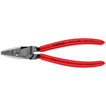 KNIPEX Pince pour embouts de câble  longueur totale 180 mm ( 4000810445 )