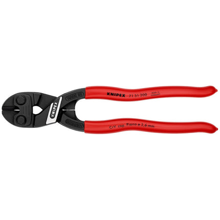 Cortapernos compacto KNIPEX CoBolt(R) longitud 200 mm revestimiento plástico ( 4000810162 )