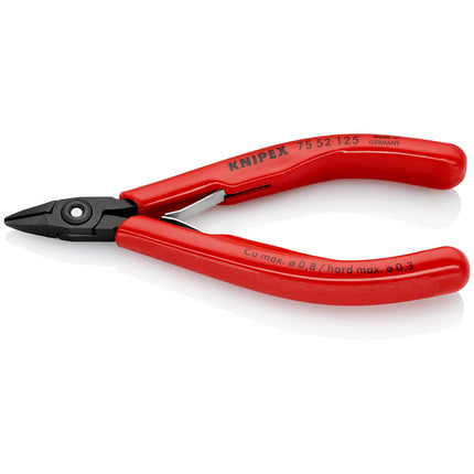 KNIPEX Electronics Taglierine diagonali lunghezza 125 mm forma 5 ( 4000794624 )