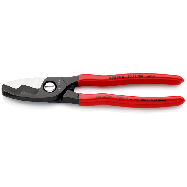 Cizalla para cables KNIPEX longitud 200 mm ( 4000810911 )