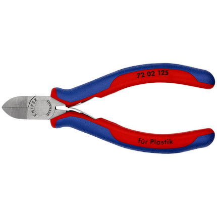 KNIPEX Diagonal cutters for plastics Overall length 125 mm ( 4000794228 )