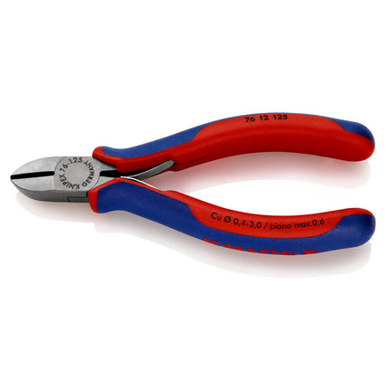 KNIPEX diagonal cutters length 125 mm shape 1 bevelled yes ( 4000794625 )