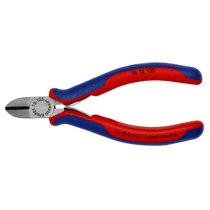 KNIPEX diagonal cutters length 125 mm shape 1 bevelled yes ( 4000794625 )