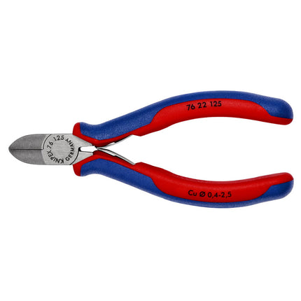 KNIPEX diagonal cutters length 125 mm shape 2 bevelled no ( 4000794626 )