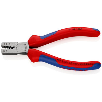 Alicates para crimpar extremos de cable KNIPEX longitud total 145 mm ( 4000810490 )